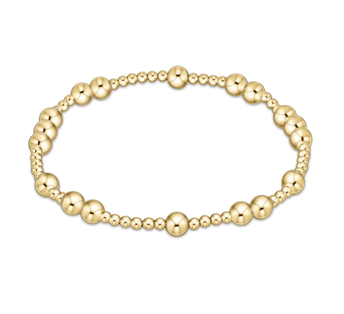 Extends Hope Unwritten 5mm Bead Bracelet- Gold