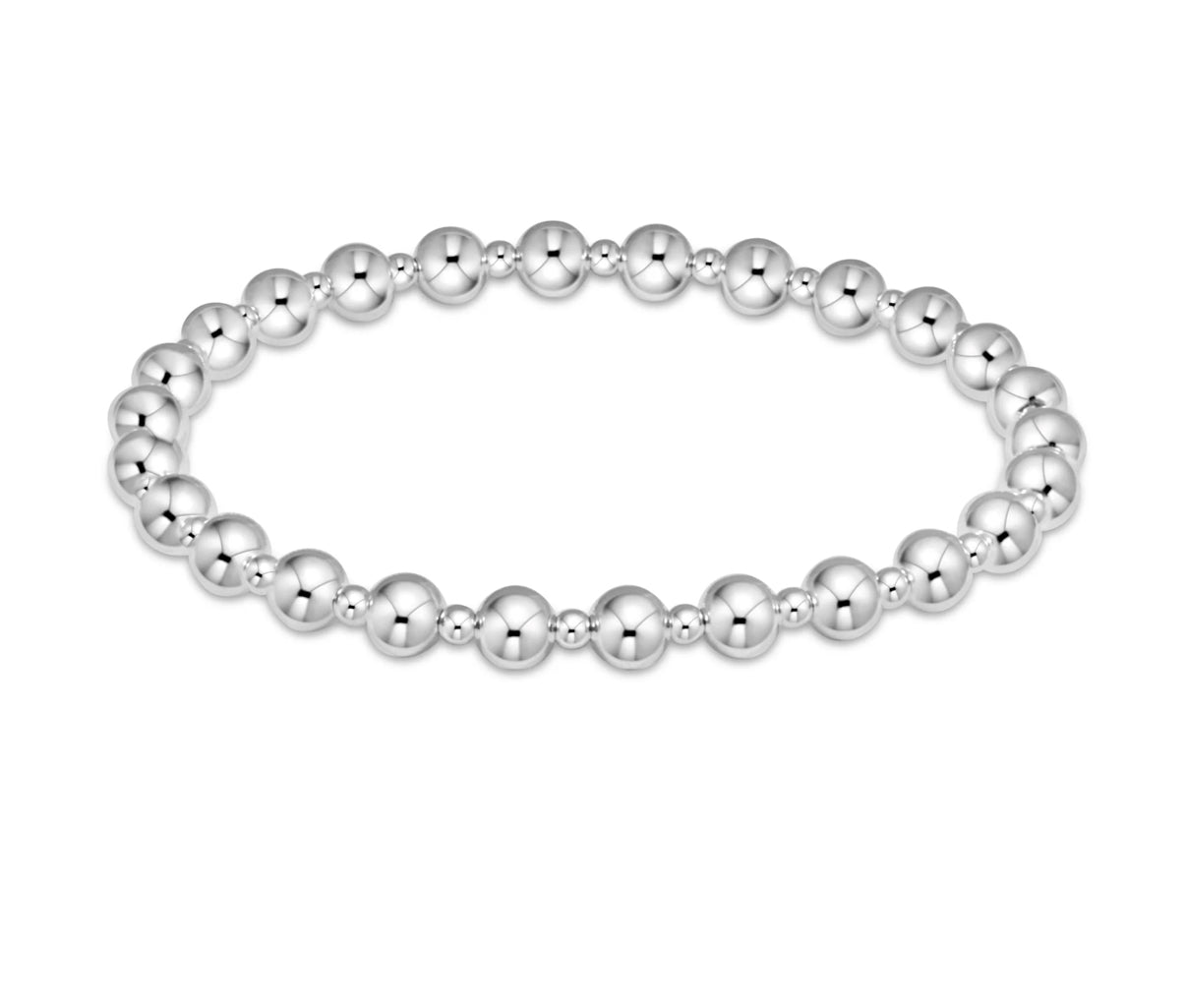 Extends Classic Grateful Pattern 5mm- Sterling