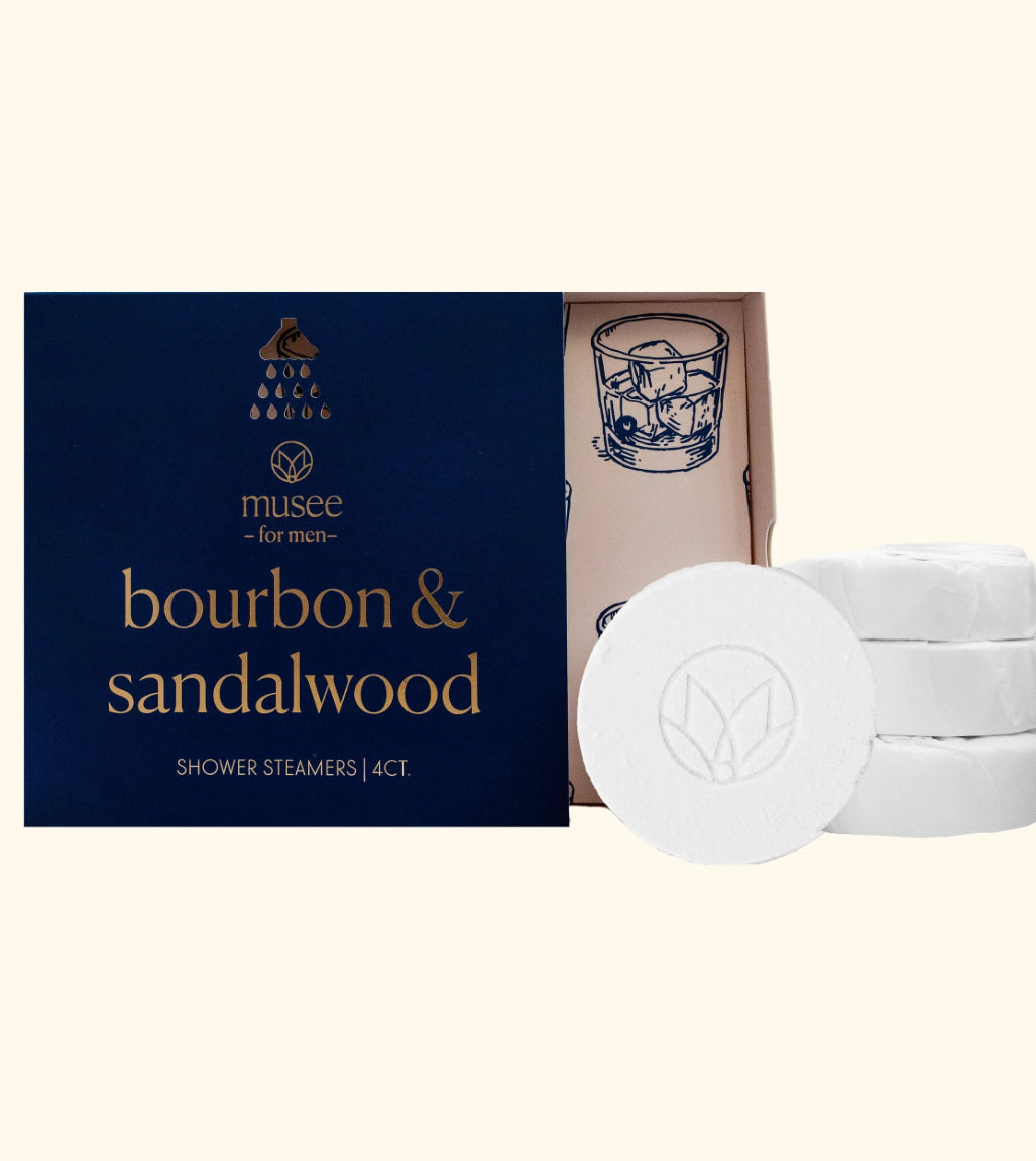 Bourbon and Sandalwood Shower Steamer
