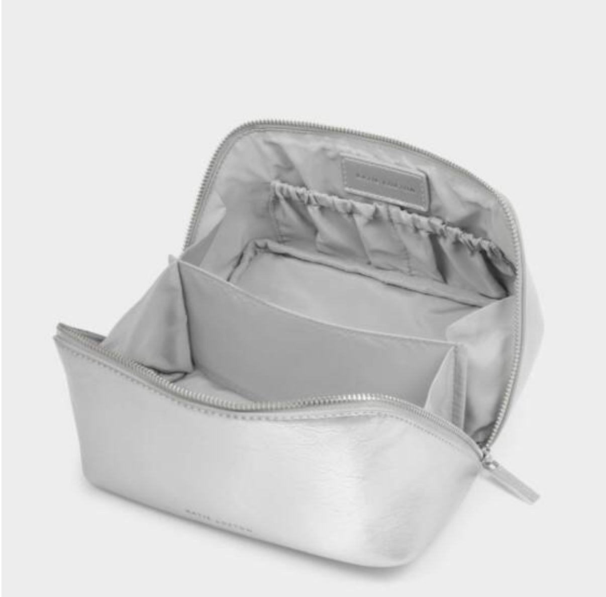Make Up Bag Medium- Silver