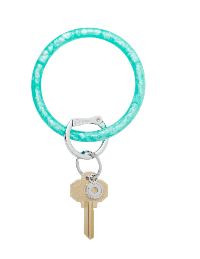 Resin Big O® Key Ring - In The Pool