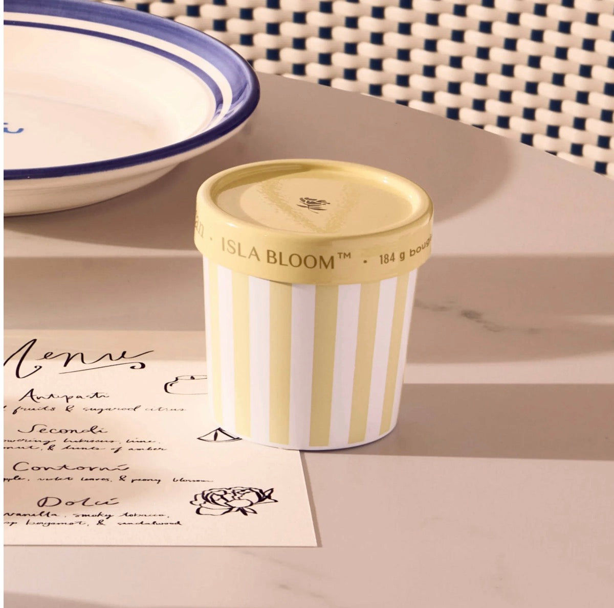 Isla Bloom Artisan Caffe Capri Gelato Cup Candle