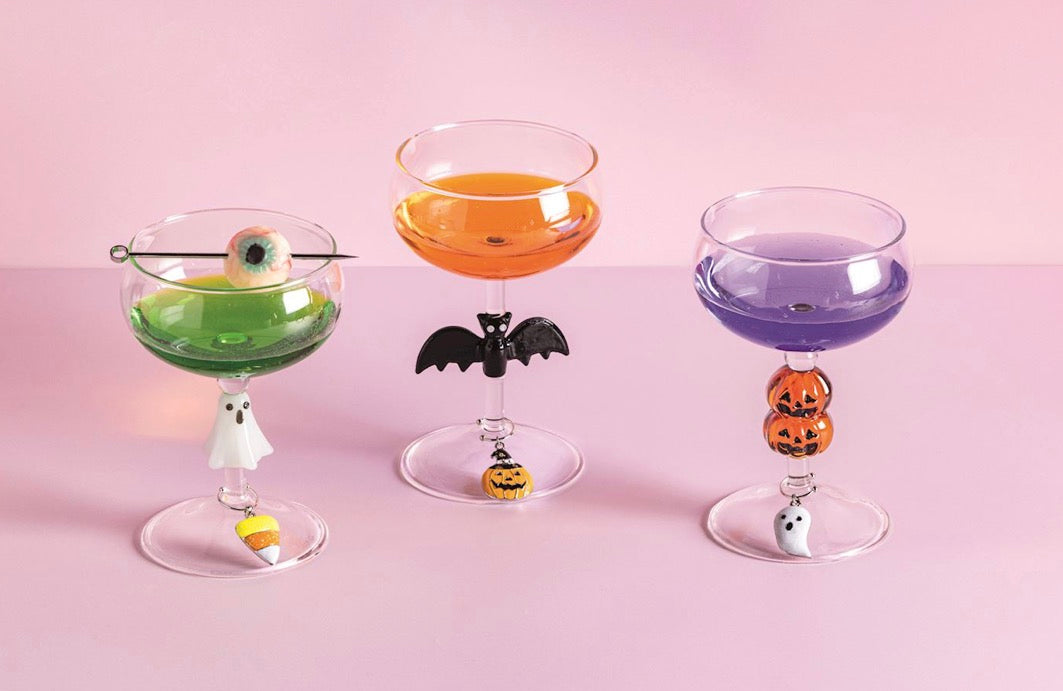 Halloween Coupe Glass