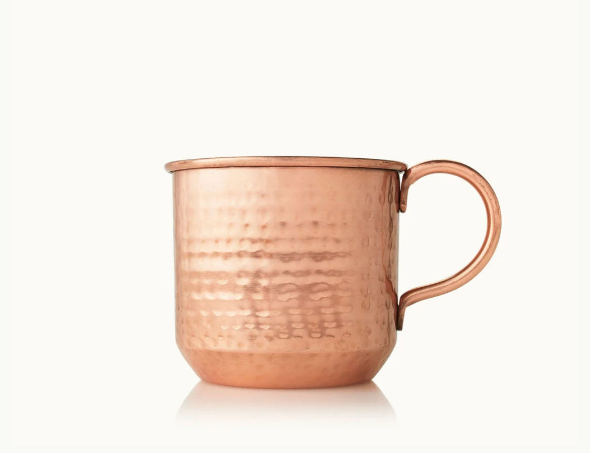 Simmered Cider Poured Candle, Copper Mug 10oz