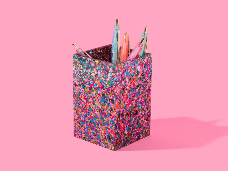 Confetti Pen Cup