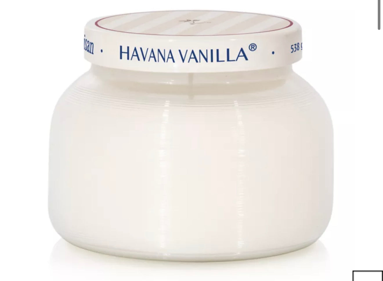 Havana Vanilla Artisan Caffe Capri Signature Candle