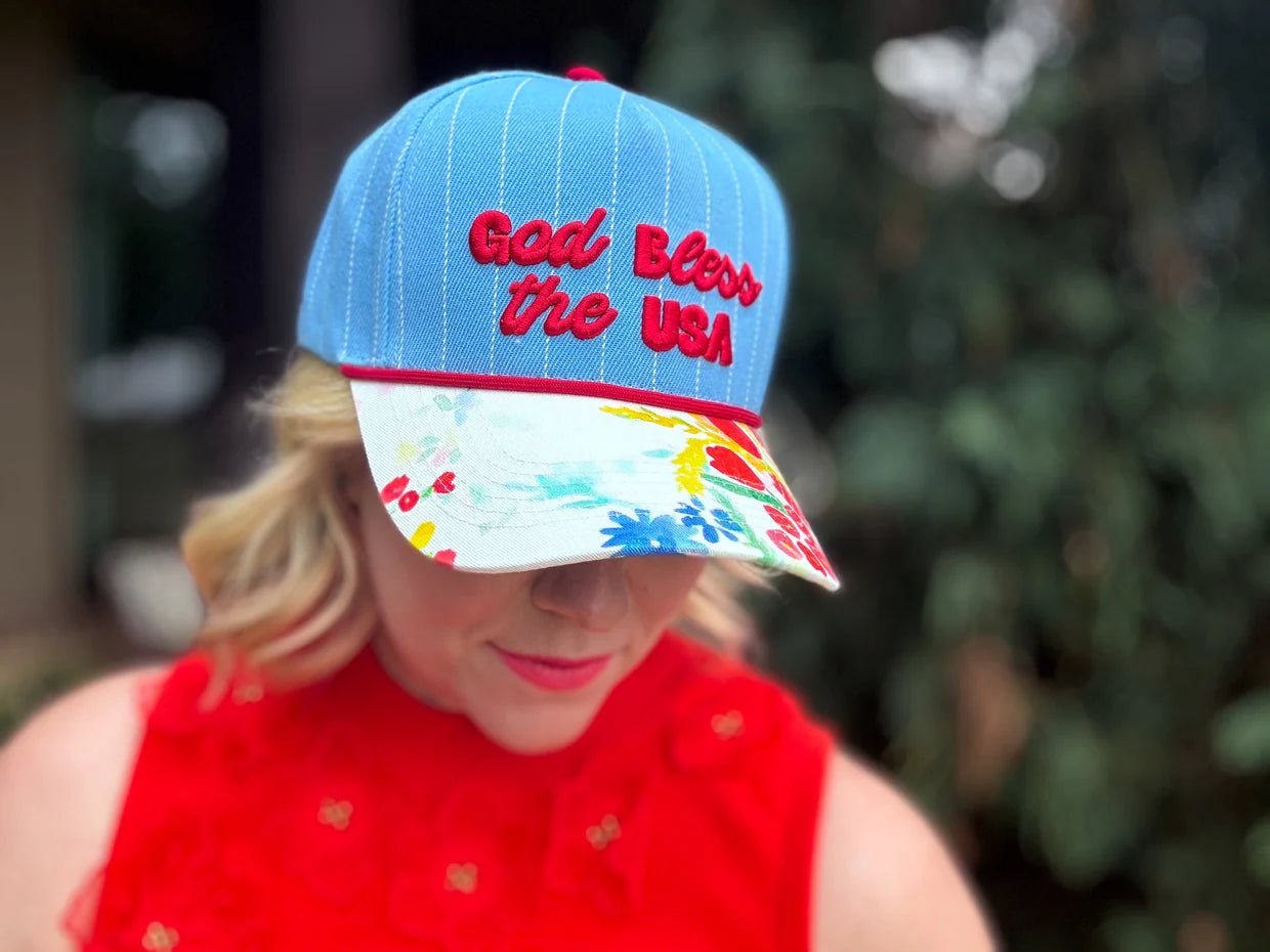 Baseball Hat- God Bless