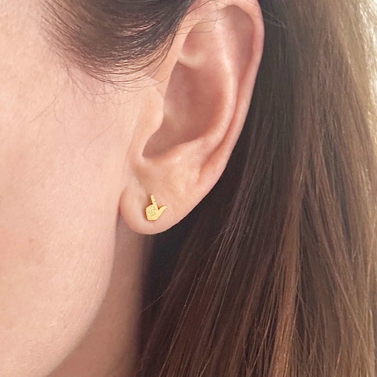 Mini Mascot Stud Earrings
