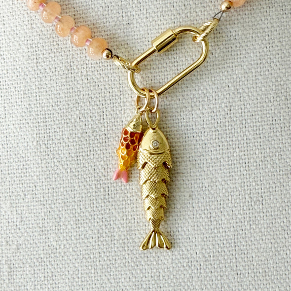 Beaded Fishy Necklace