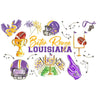 Tailgates in Baton Rouge Mega Mug 40oz