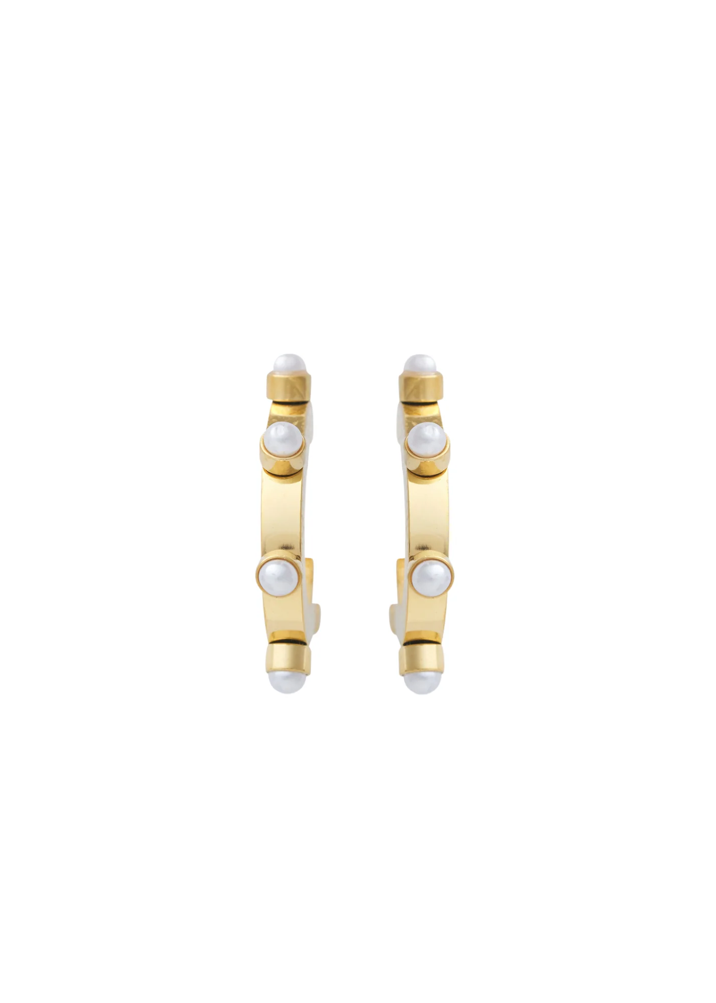 Belle Pearl Hoops