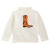 Boot Pumpkin Rollneck Sweater