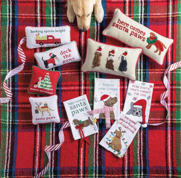 Christmas Dog Pillow