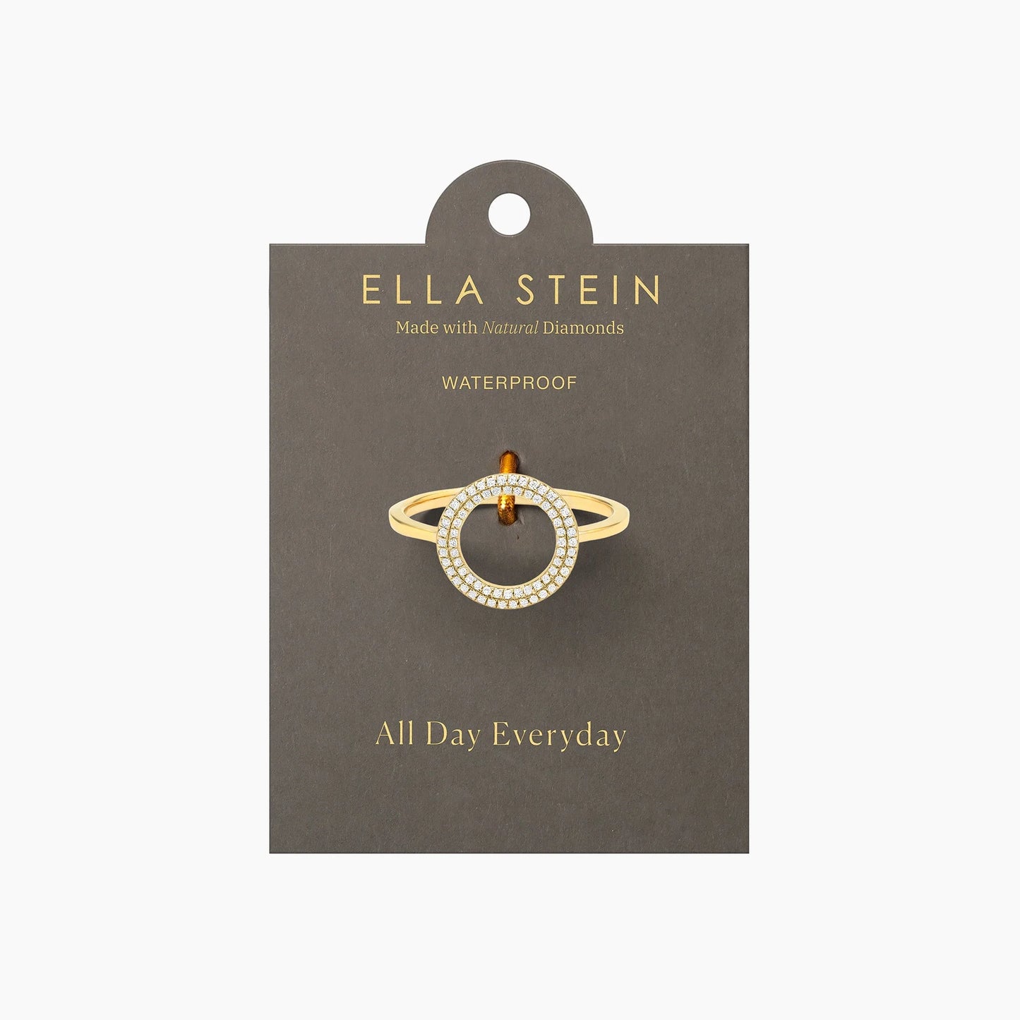 Gold You Are My Everything Statement Ring