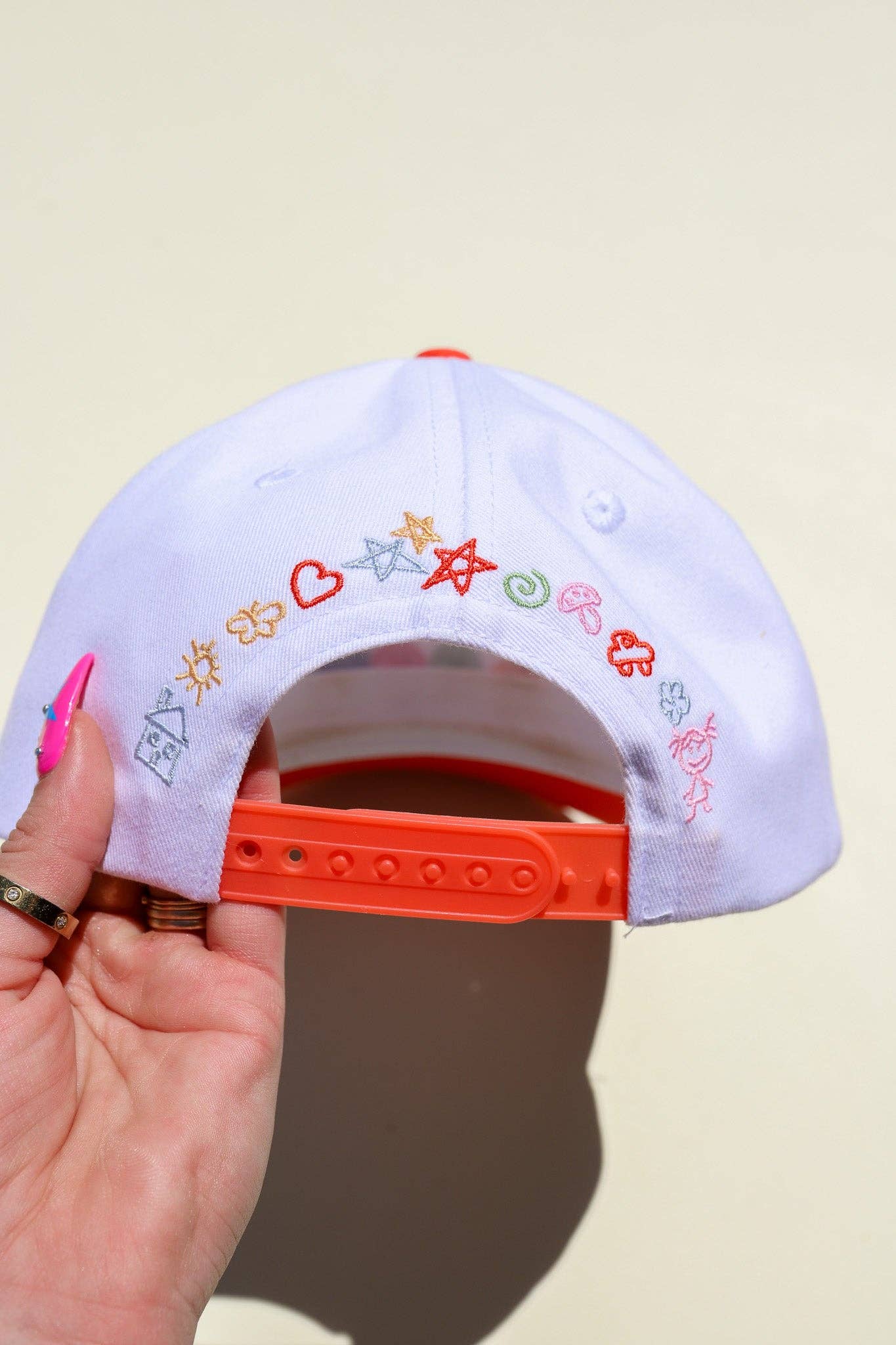 MOTHERHOOD TRUCKER HATS (2 COLORS): RED & COLORFUL