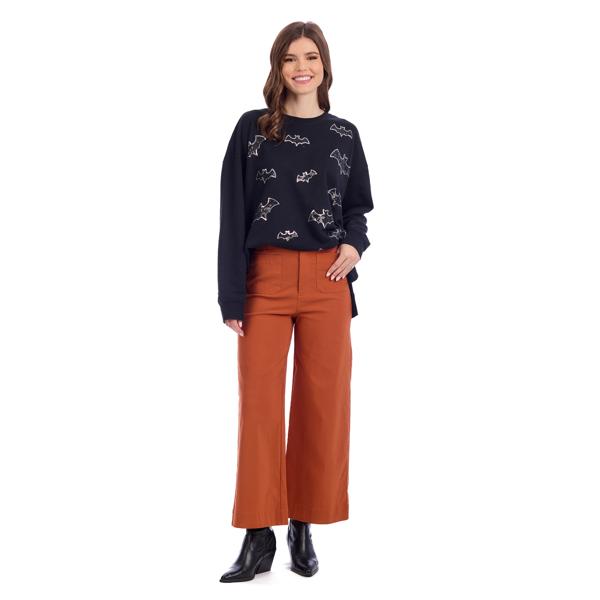 Halloween Sparkle Sweatshirt - Women's