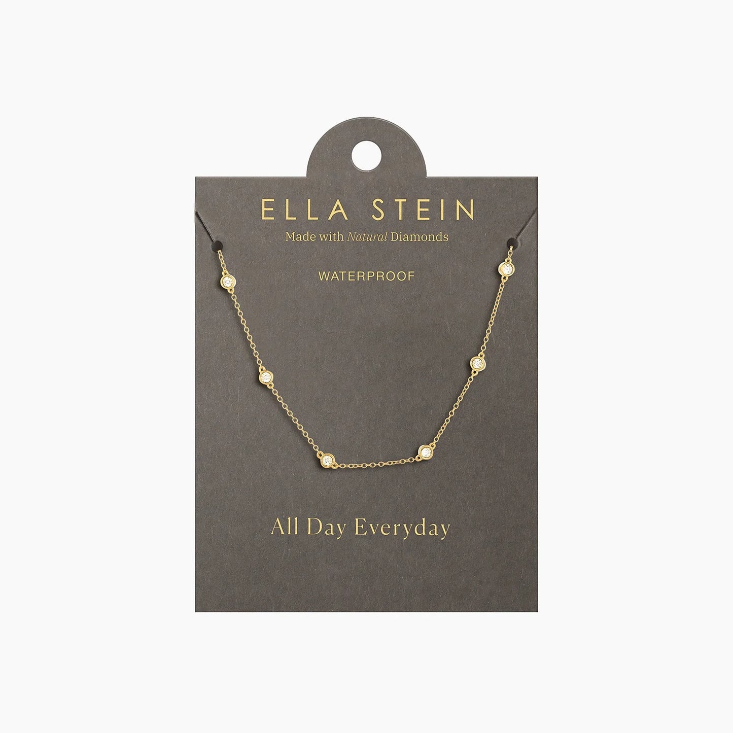 Gold In the Loop Chain Necklace