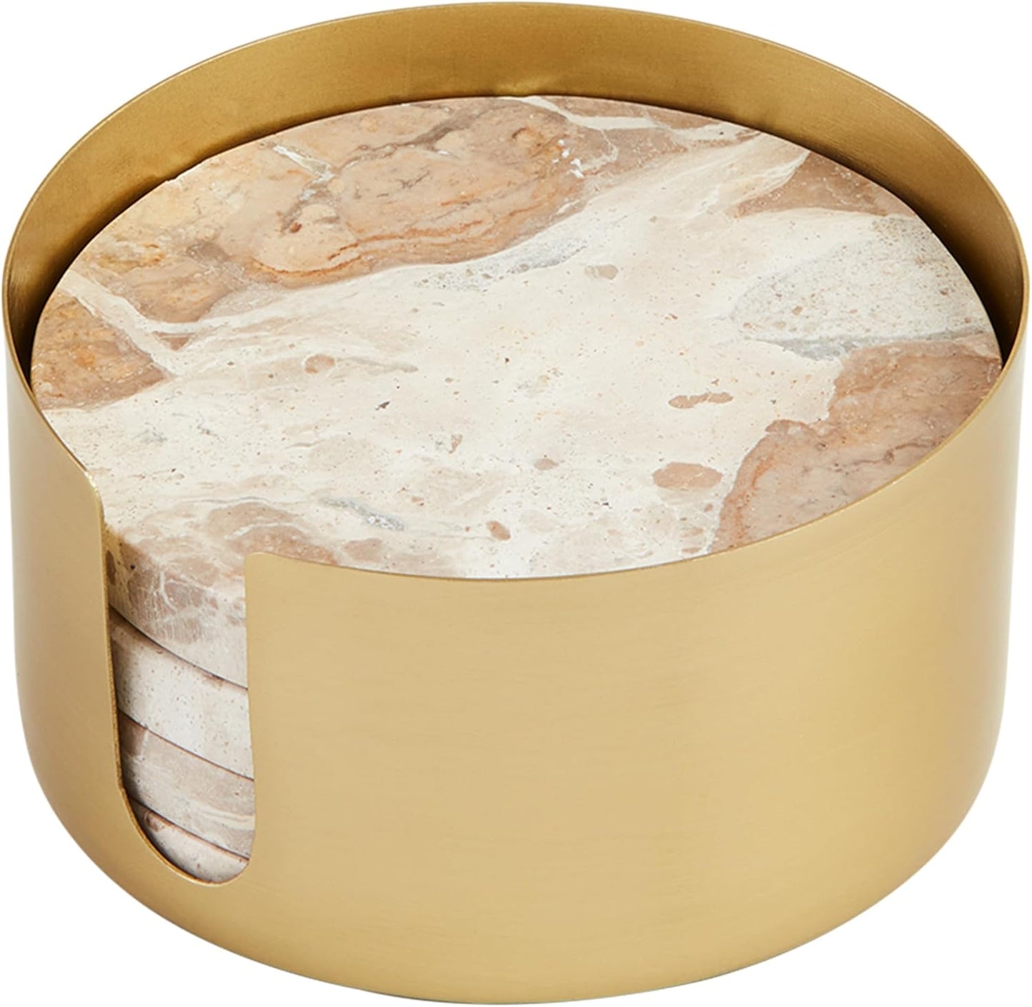 Marble Coaster Set