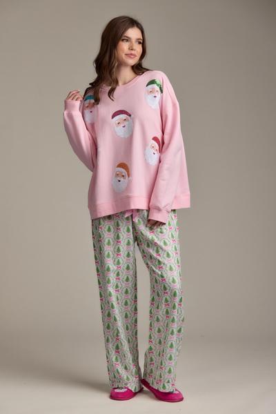 Bow and Tree Pajama Pants