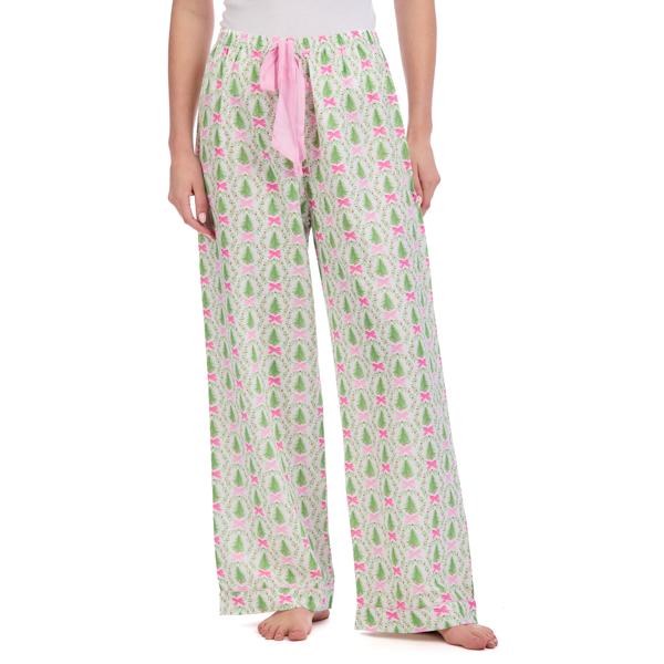 Bow and Tree Pajama Pants