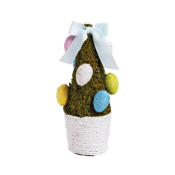 Moss Easter Egg Tree