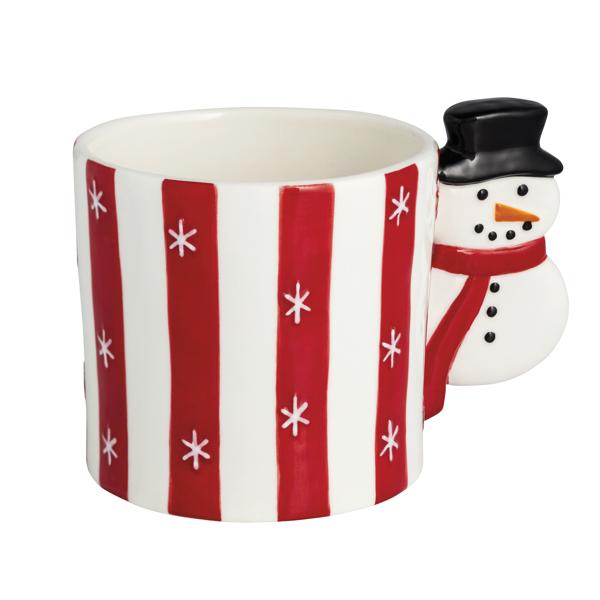 Christmas Whimsical Handle Mug