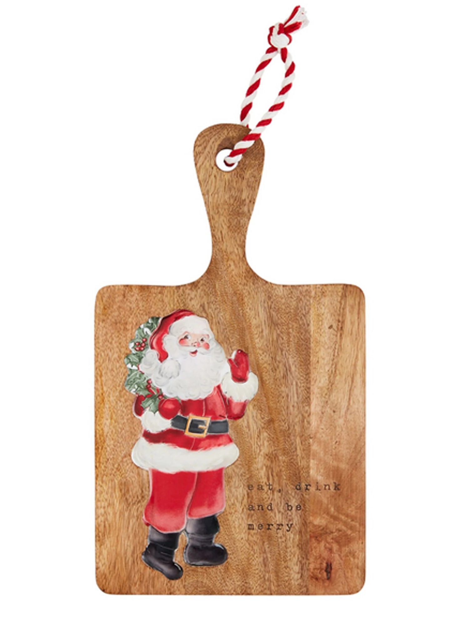 Santa Wood Enamel Board