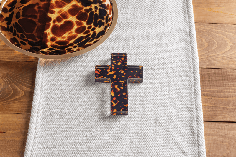 Tortoise Resin Cross