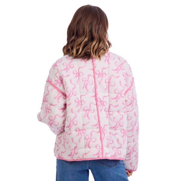 White Cher Print Jacket