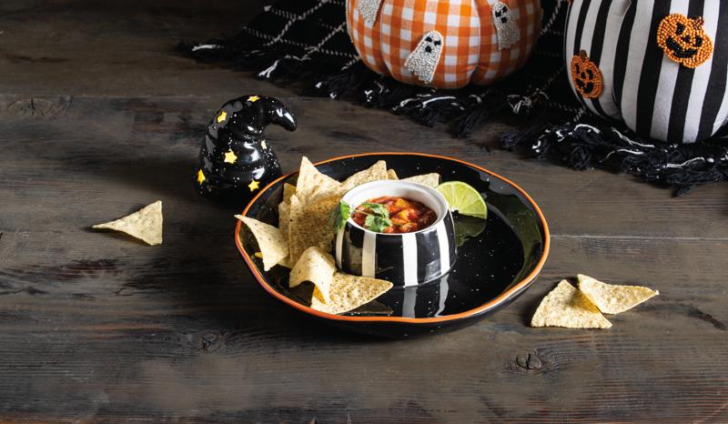 LED Witch Hat Chip & Dip