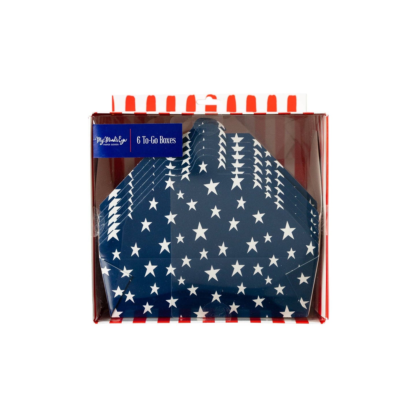 PLFB102 - Blue Stars To Go Boxes