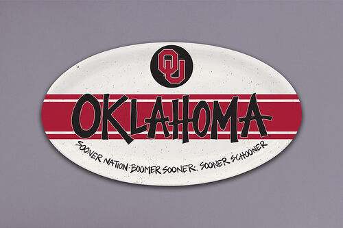 Oklahoma Oval Melamine Platter