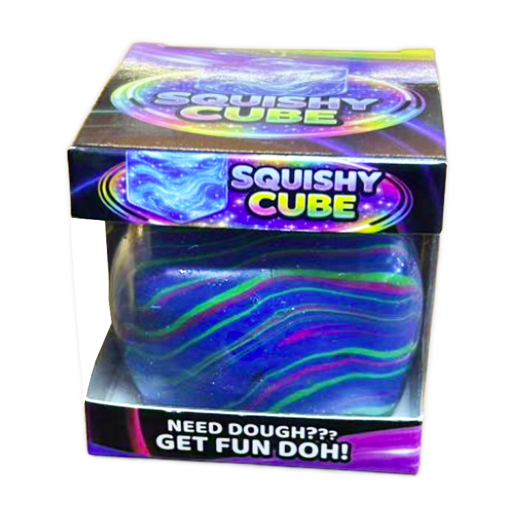 Fun Doh Swirl Squishy Cubes Viral Assortment