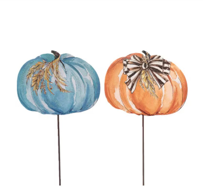 Whimsical Wheat Pumpkin