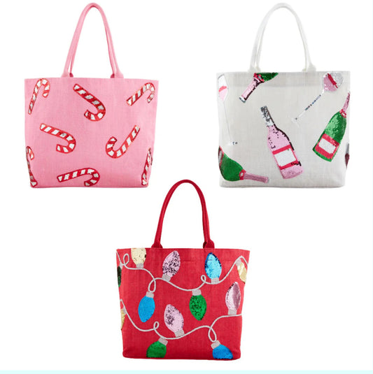 Holiday Sparkle Tote