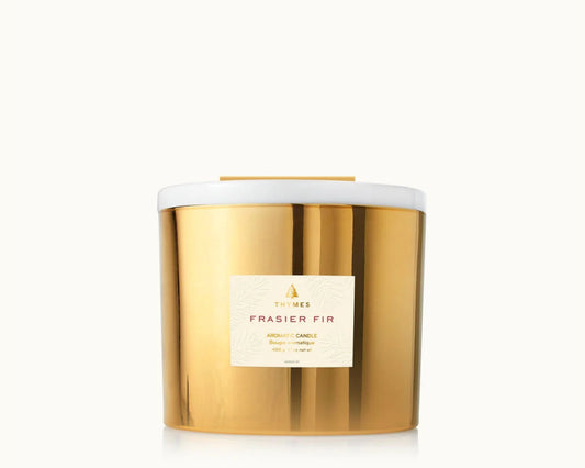 Frasier Fir Gold 3-Wick Candle 17oz