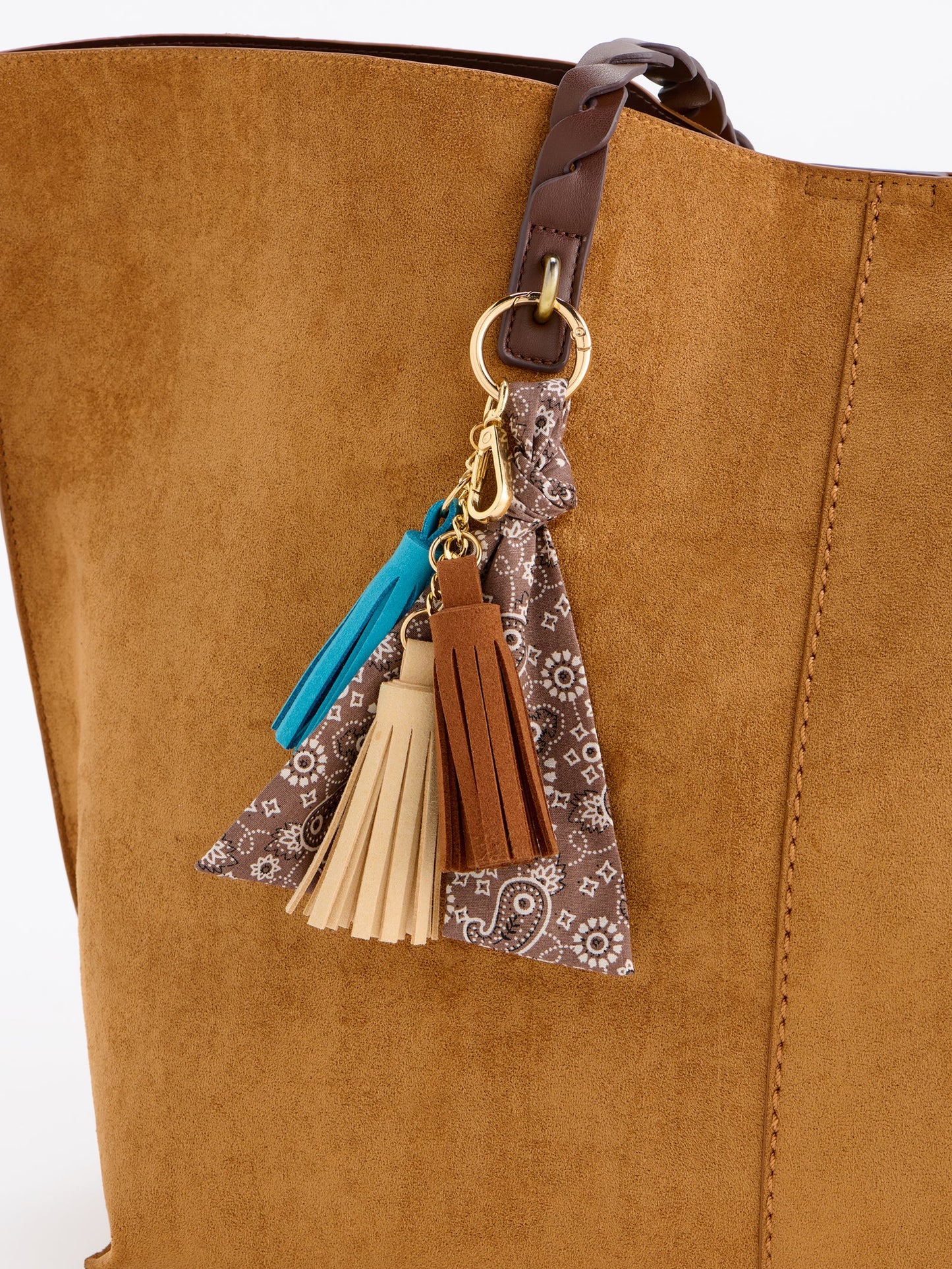 Paisley Bag Charm/Key Ring