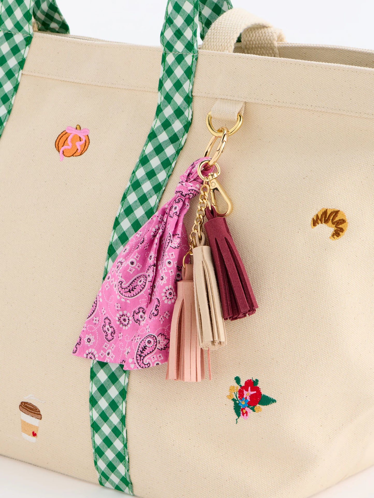Paisley Bag Charm/Key Ring