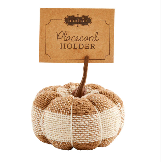 Tan Buffalo Placecard Holder