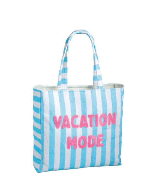 Terry Cloth Coastal Totes
