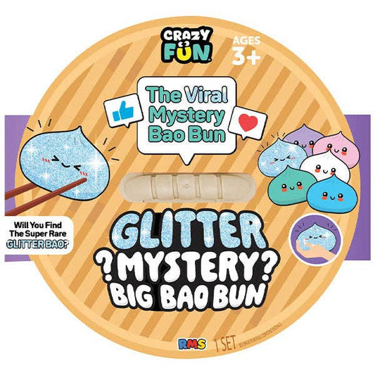 RMS® Crazy Fun⢠7" Bao Bun Mystery Squishy Rare Gltr