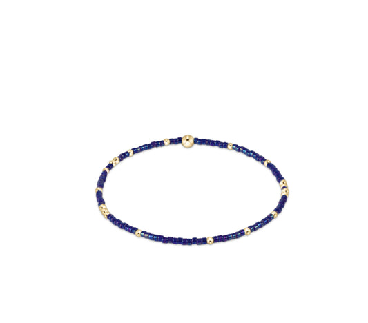 Hope Unwritten Bracelet - Blue Metallic