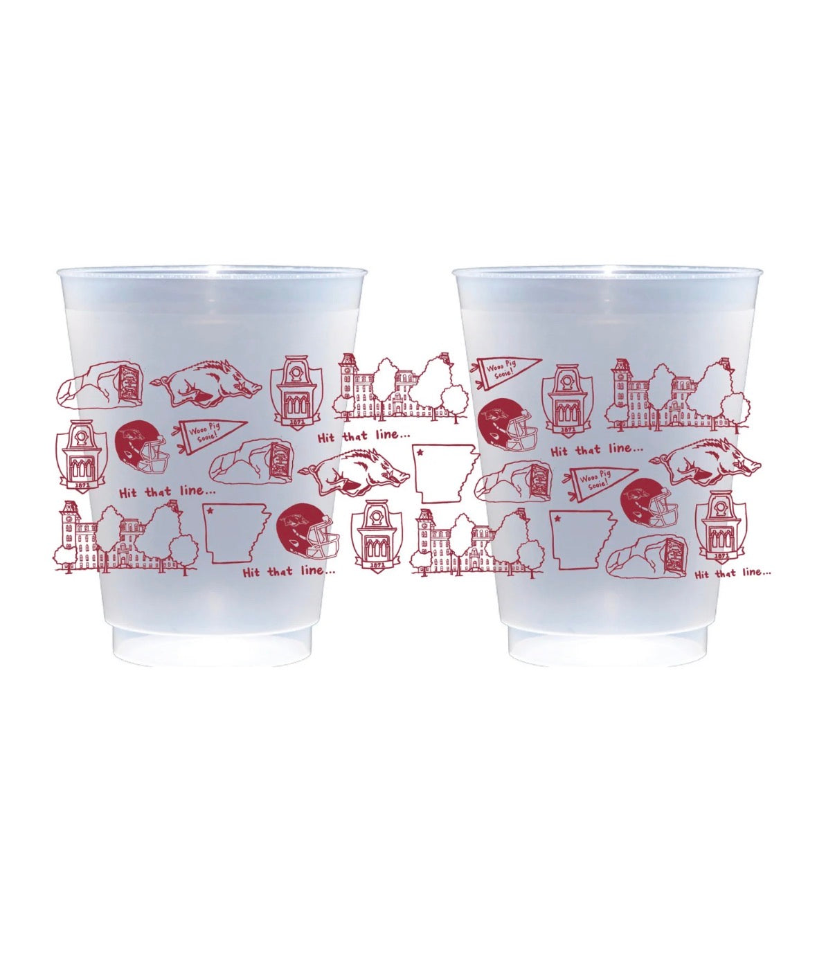 Arkansas Shatterproof Cups