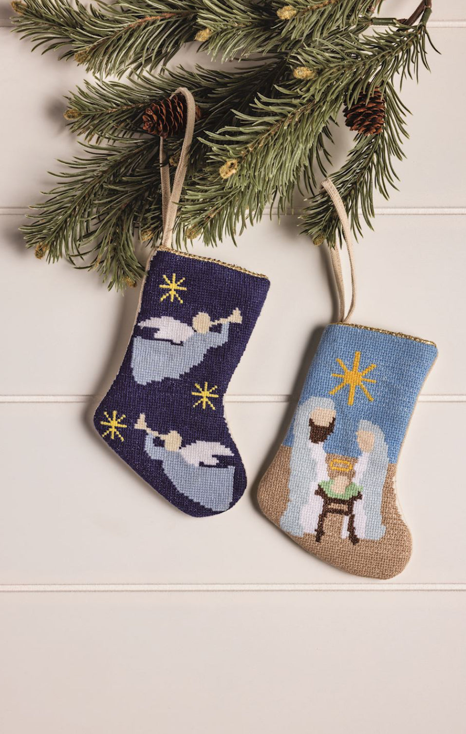 Mini Needlepoint Stockings