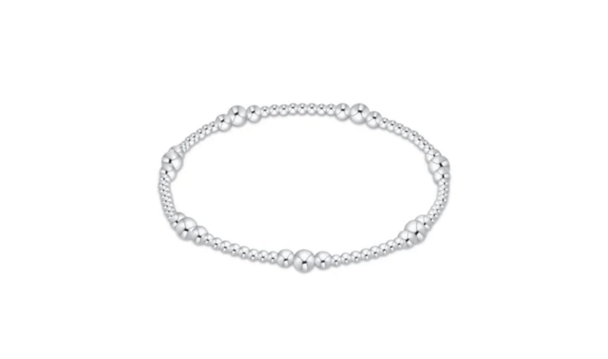 Purpose Gold 4mm Bead Bracelet- Sterling