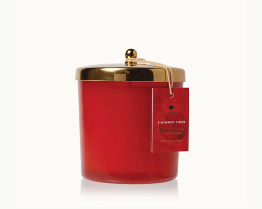 Simmered Cider Harvest Red Poured Candle