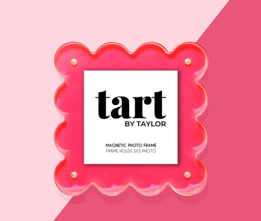 Mini Neon Pink Acrylic Picture Frame