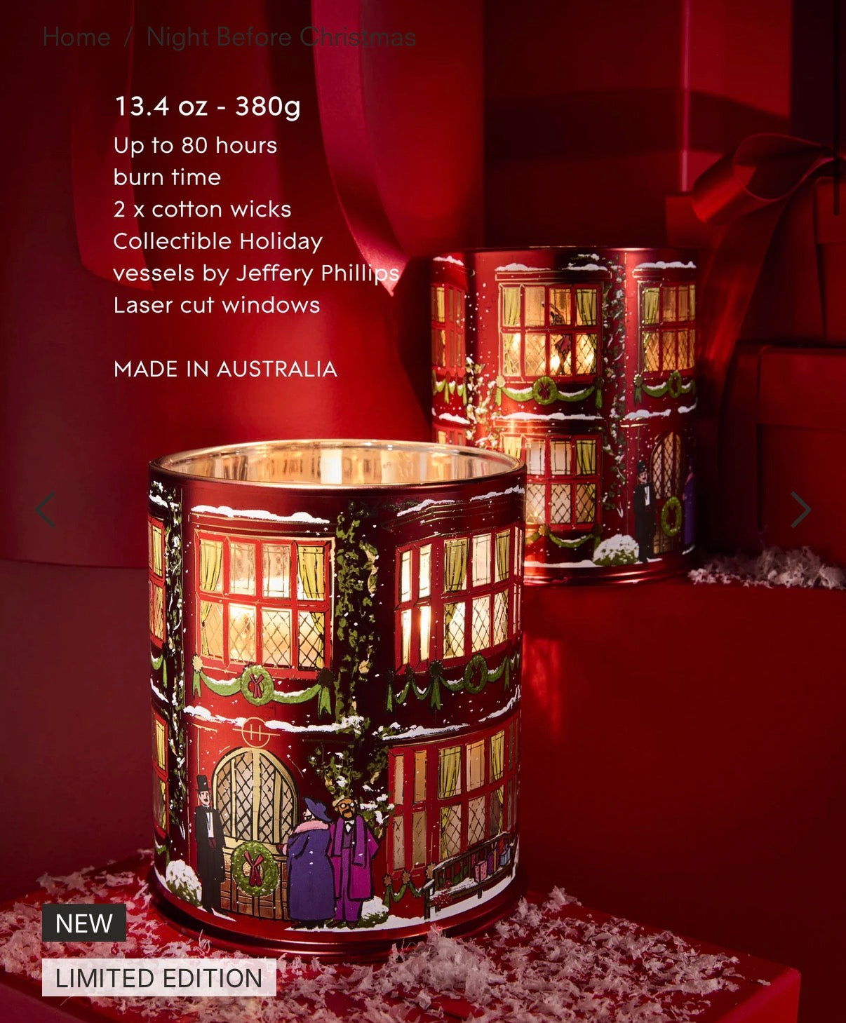 NIGHT BEFORE CHRISTMAS 13.4 oz. Scented Candle