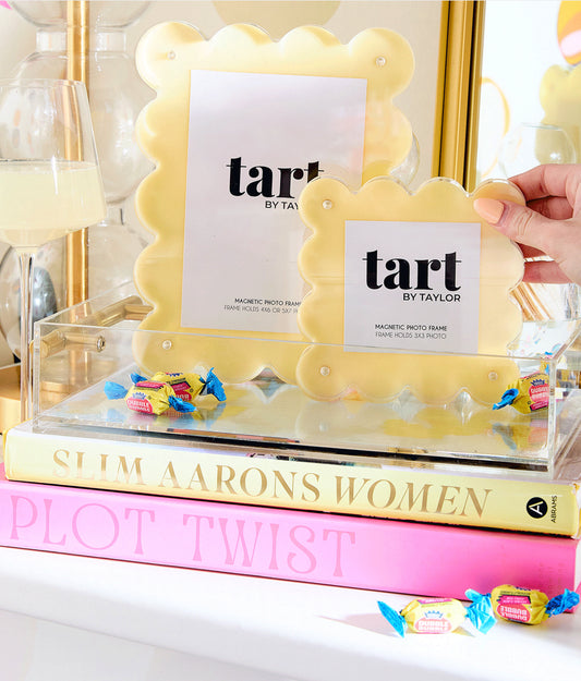 Mini Butter Yellow Acrylic Picture Frame