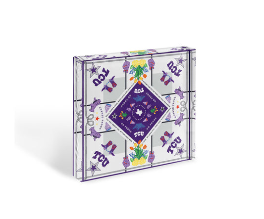 TCU Acrylic Block